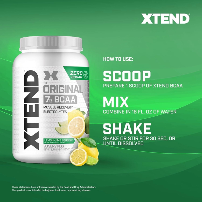 پودر بیسیایای اکستند اورجینال Xtend Original BCAA Powder