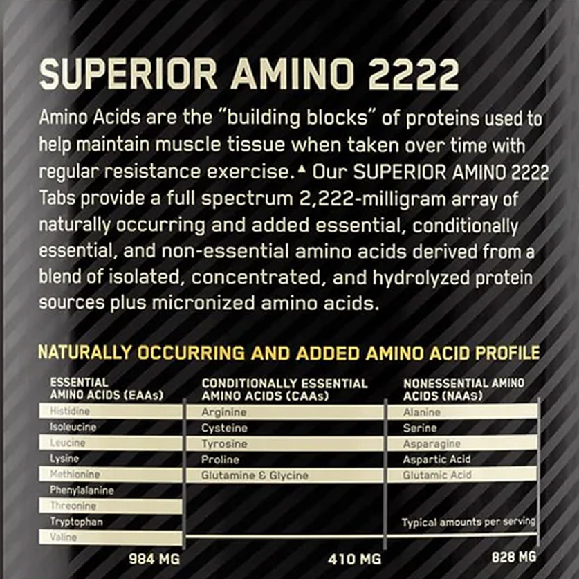  آمینو 2222 اپتیموم نوتریشن ON 